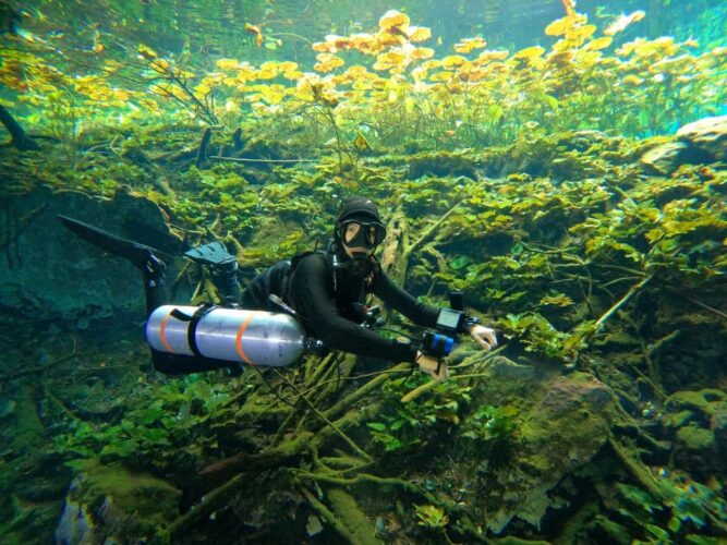 cavern diving